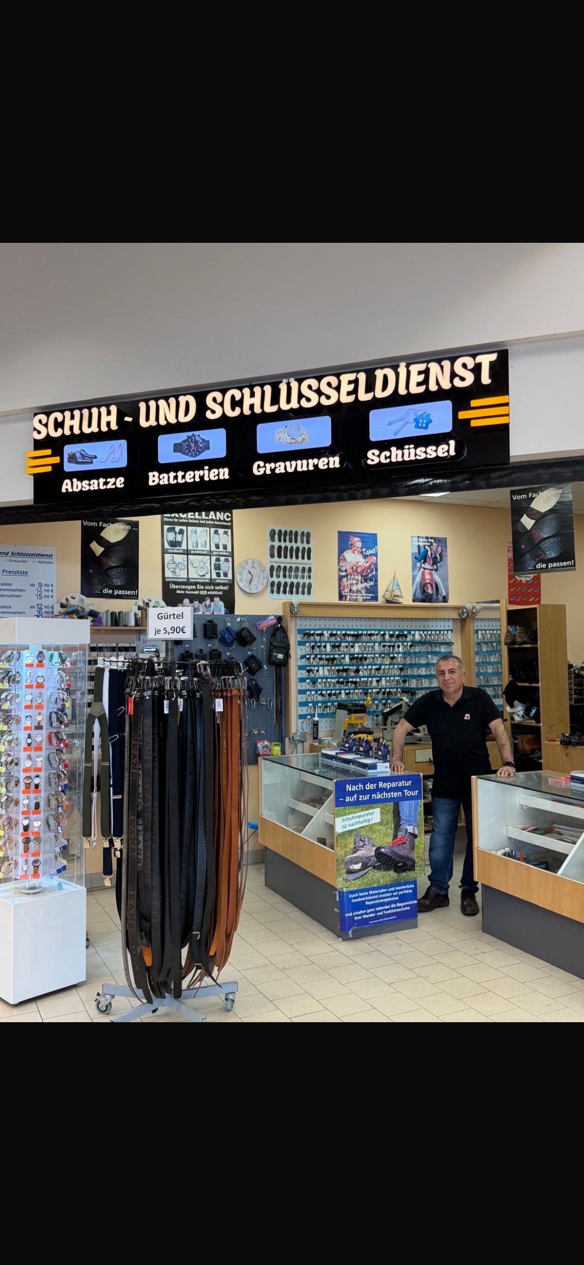 Schuh- und Schlüsseldienst Bremen Ladenansicht